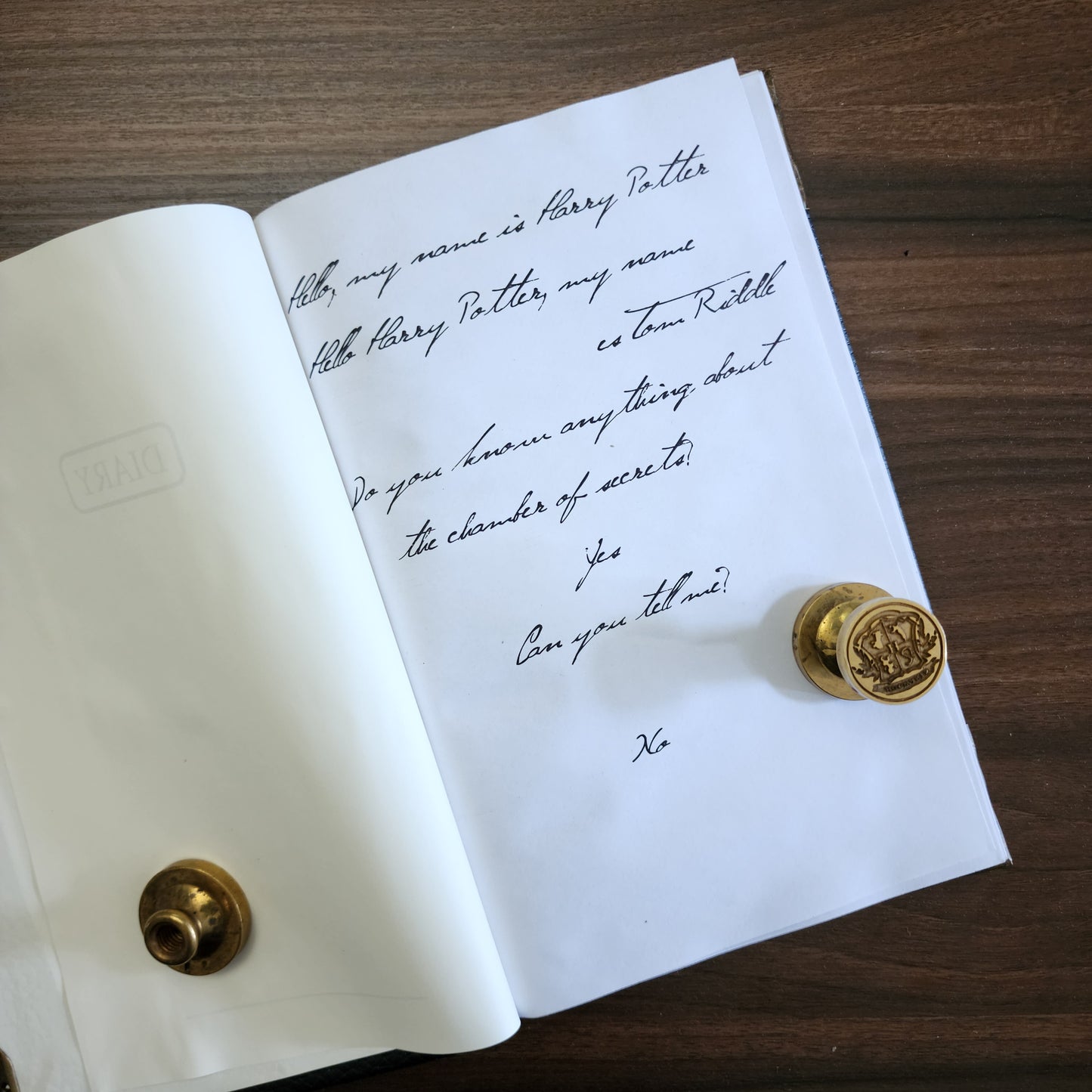 Diario Tom Marvolo Riddle.