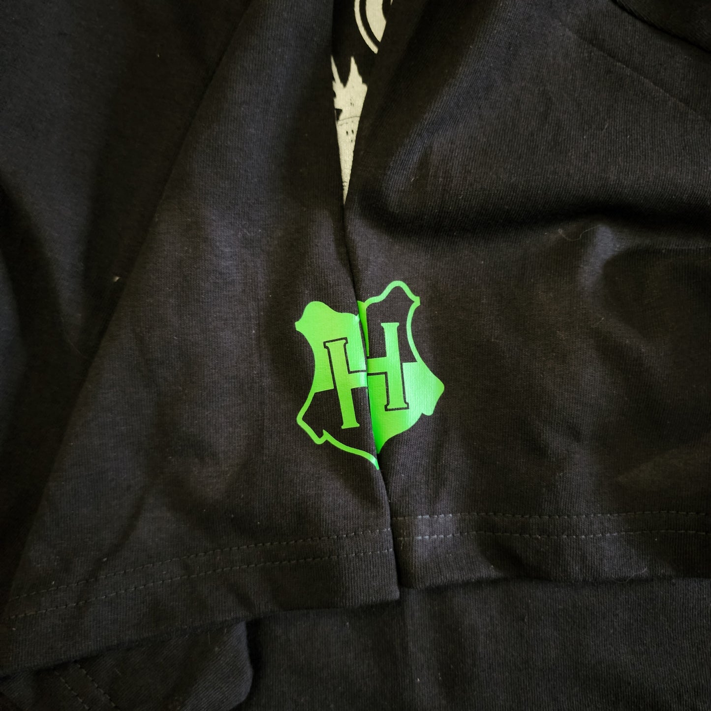 Playera Slytherin. Cuello Redondo. Unisex