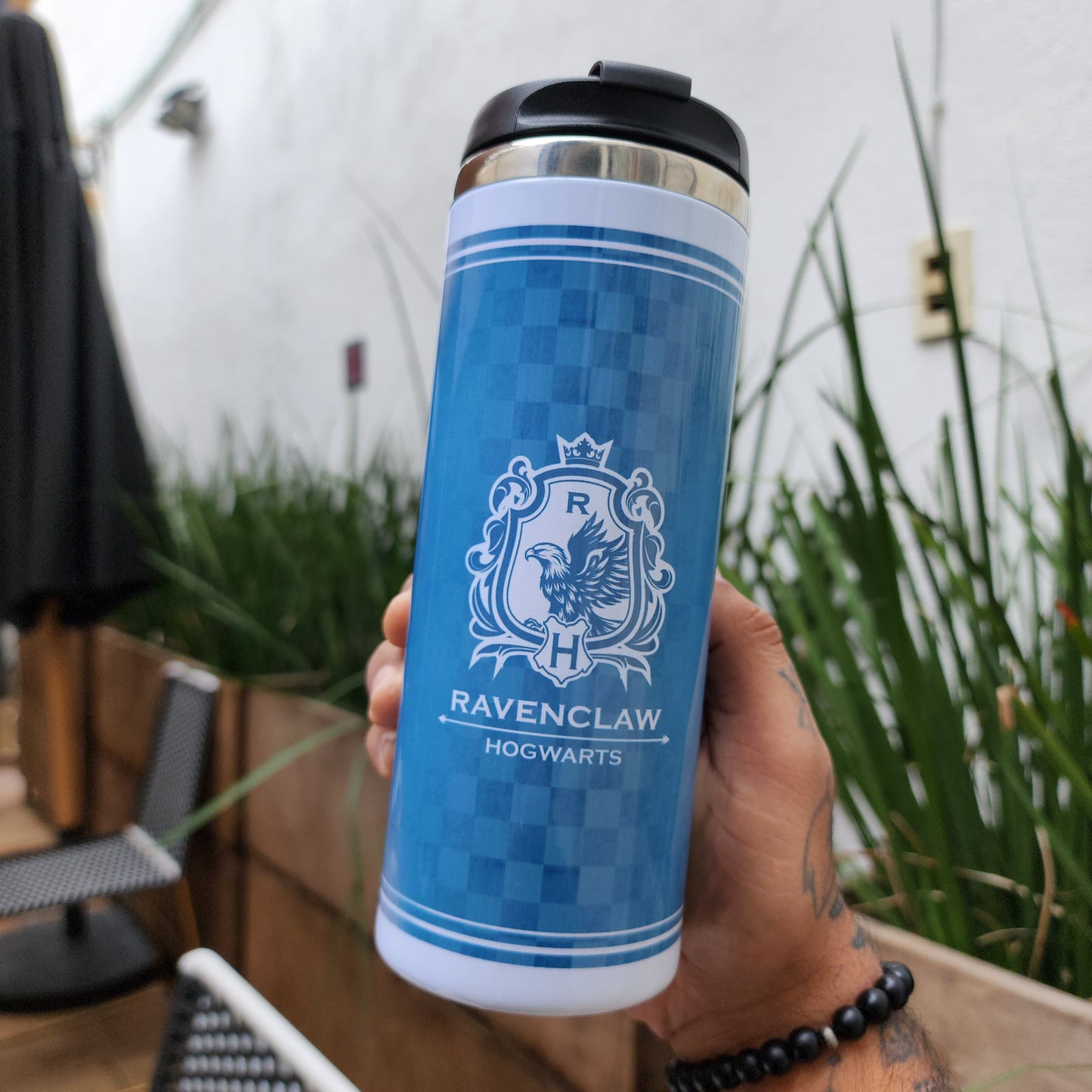 Termo Ravenclaw. Tapa Enroscable.