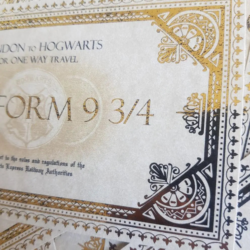 Ticket Dorado Platform 9 3/4 - Vieja Fortuna