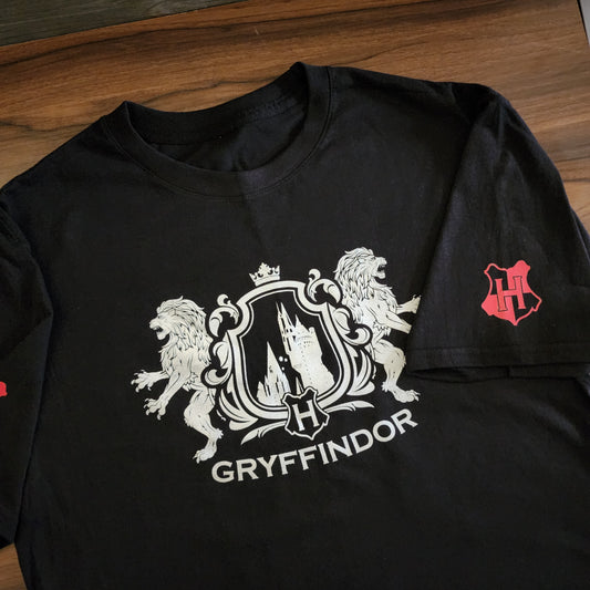 Playera Gryffindor. Cuello Redondo. Unisex