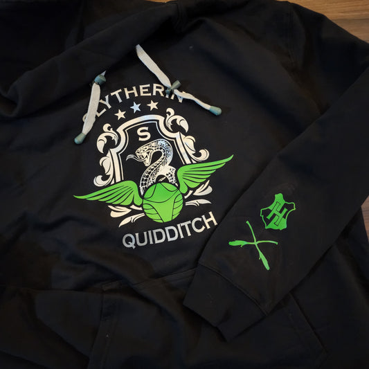 Sudadera Slytherin. Capucha y Cangurera. Unisex.