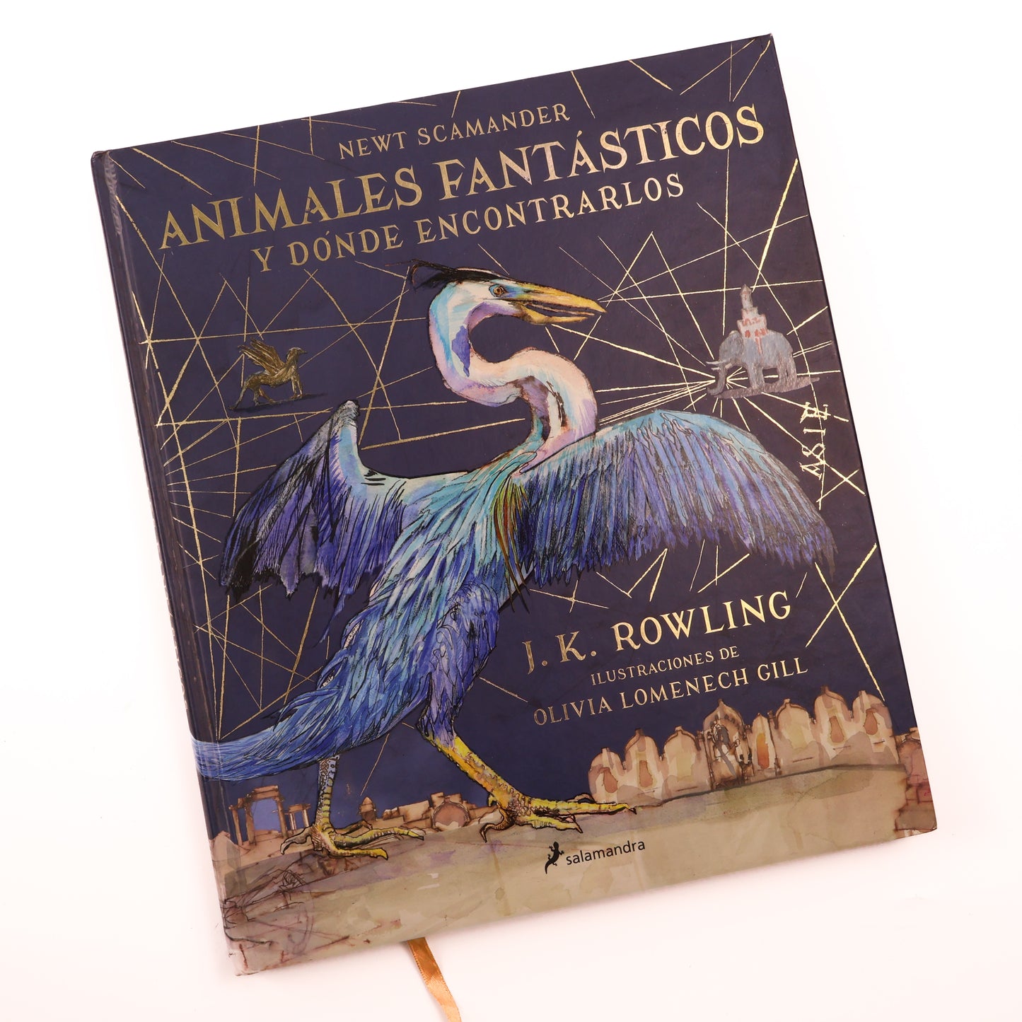 Libro Animales Fantasticos, Español, Ilustrado.