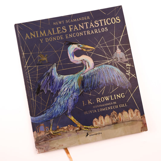 Libro Animales Fantasticos, Español, Ilustrado.