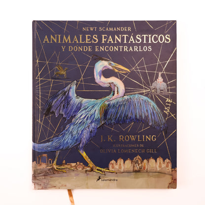 Libro Animales Fantasticos, Español, Ilustrado.