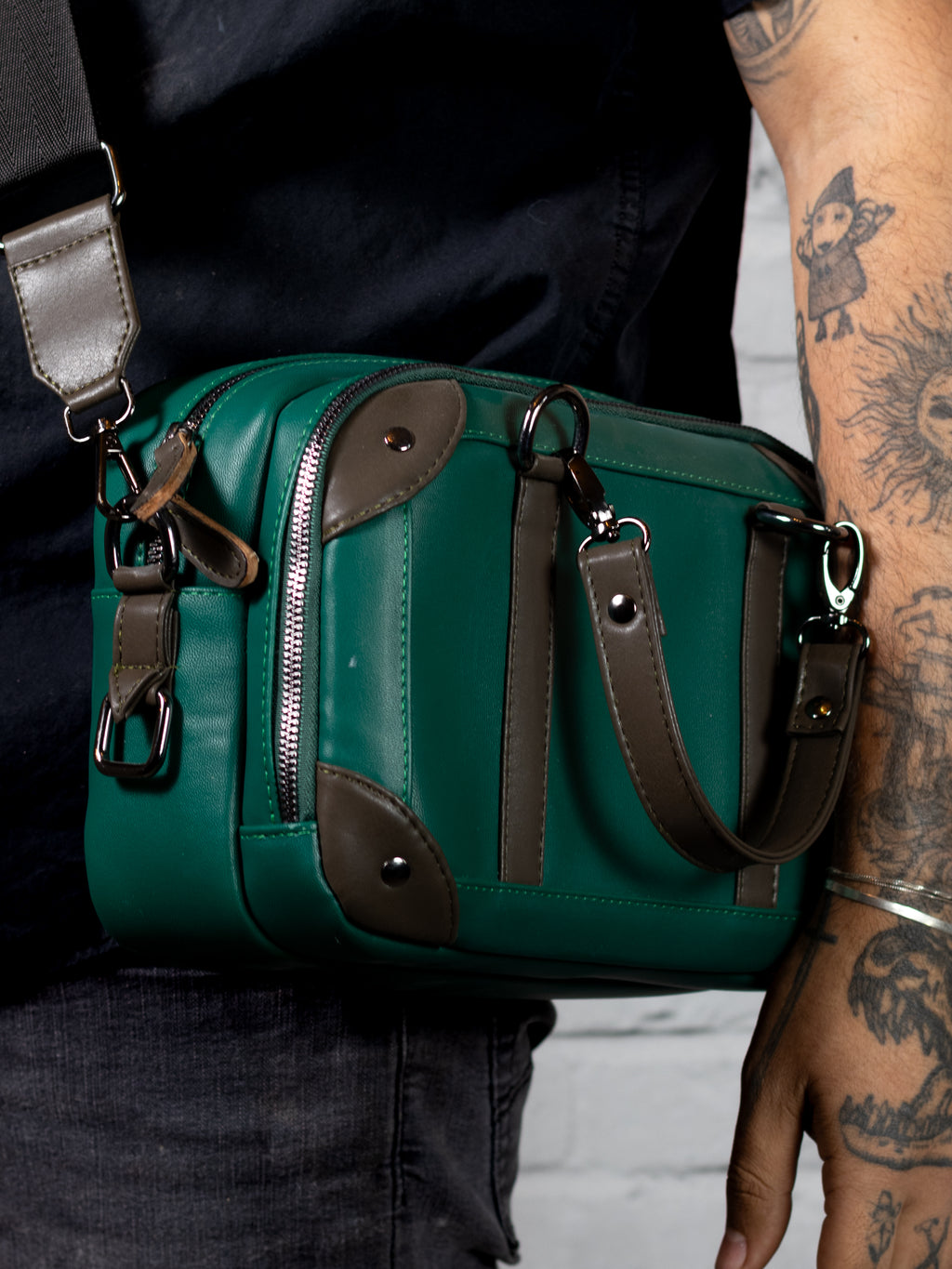 Mini Maletín Símbolo Personalizado. Verde