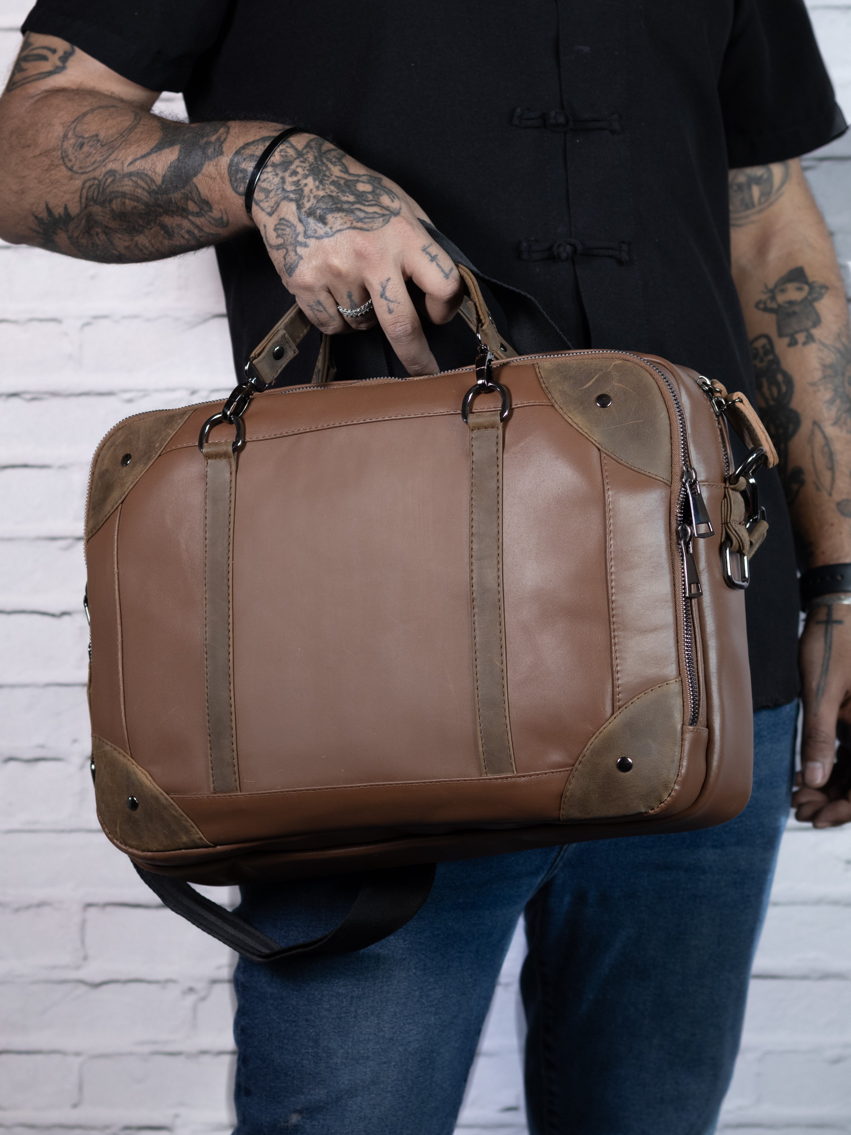 Maletín - Porta Laptop - Pie Cafe