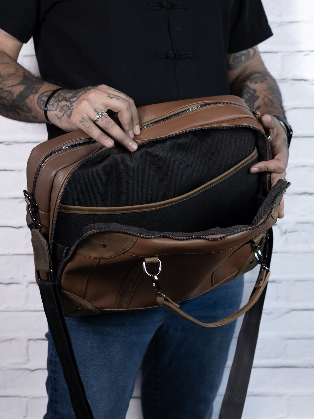 Maletín - Porta Laptop - Pie Cafe