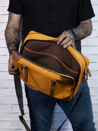Maletín - Porta Laptop - Amarillo