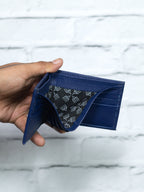 Cartera Vudou - Azul - Piel Autentica.