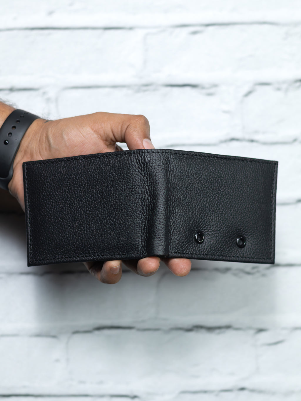 Cartera Vudou - Negro - Piel Autentica.