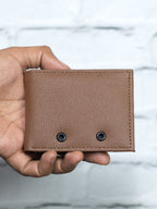 Cartera Vudou - Café - Piel Autentica.