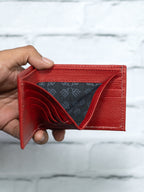 Cartera LISA - Roja - Piel Autentica.