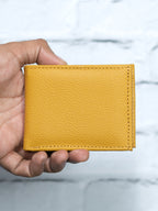Cartera LISA - Amarilla - Piel Autentica.