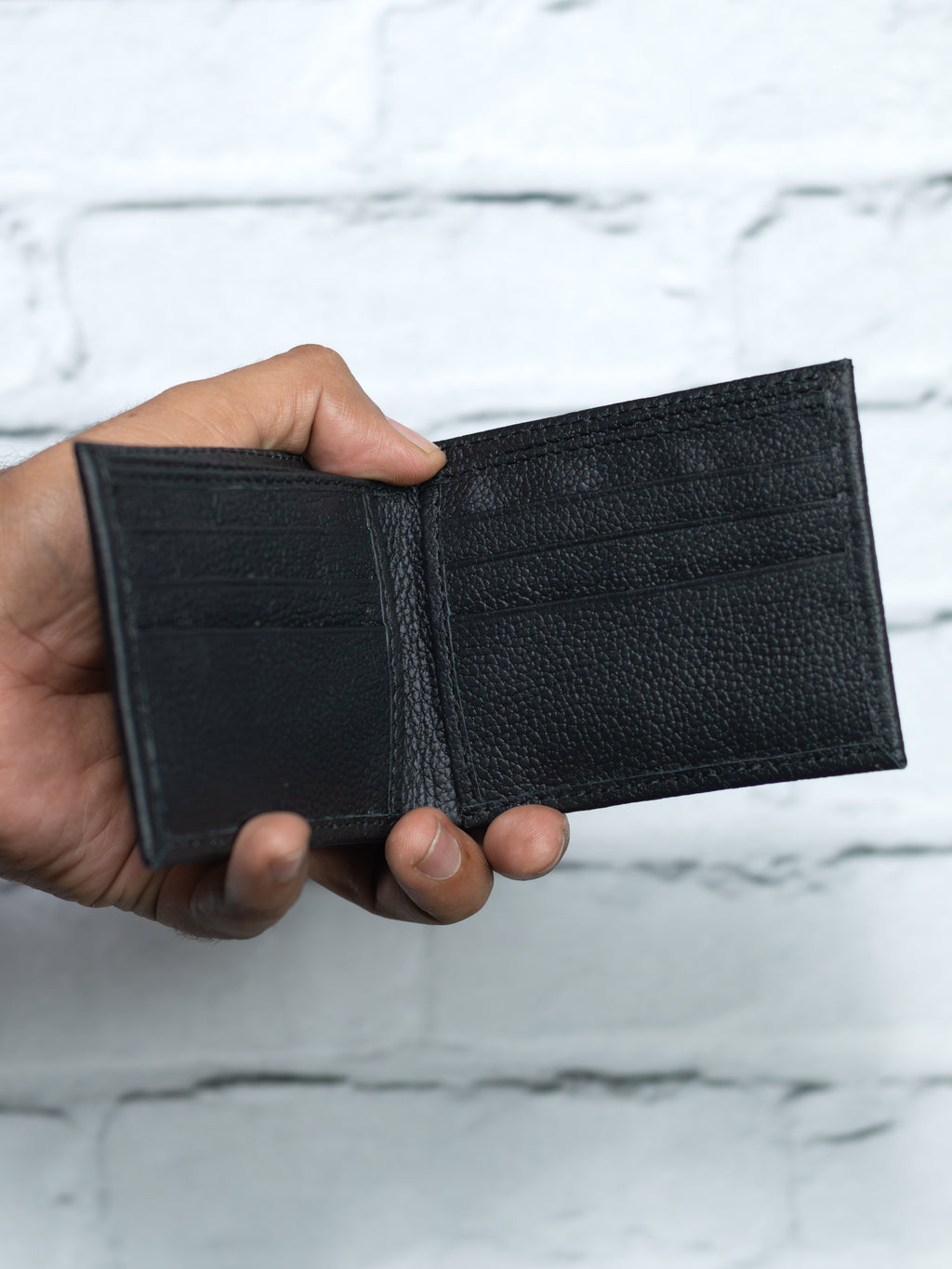 Cartera LISA - Negra - Piel Autentica.