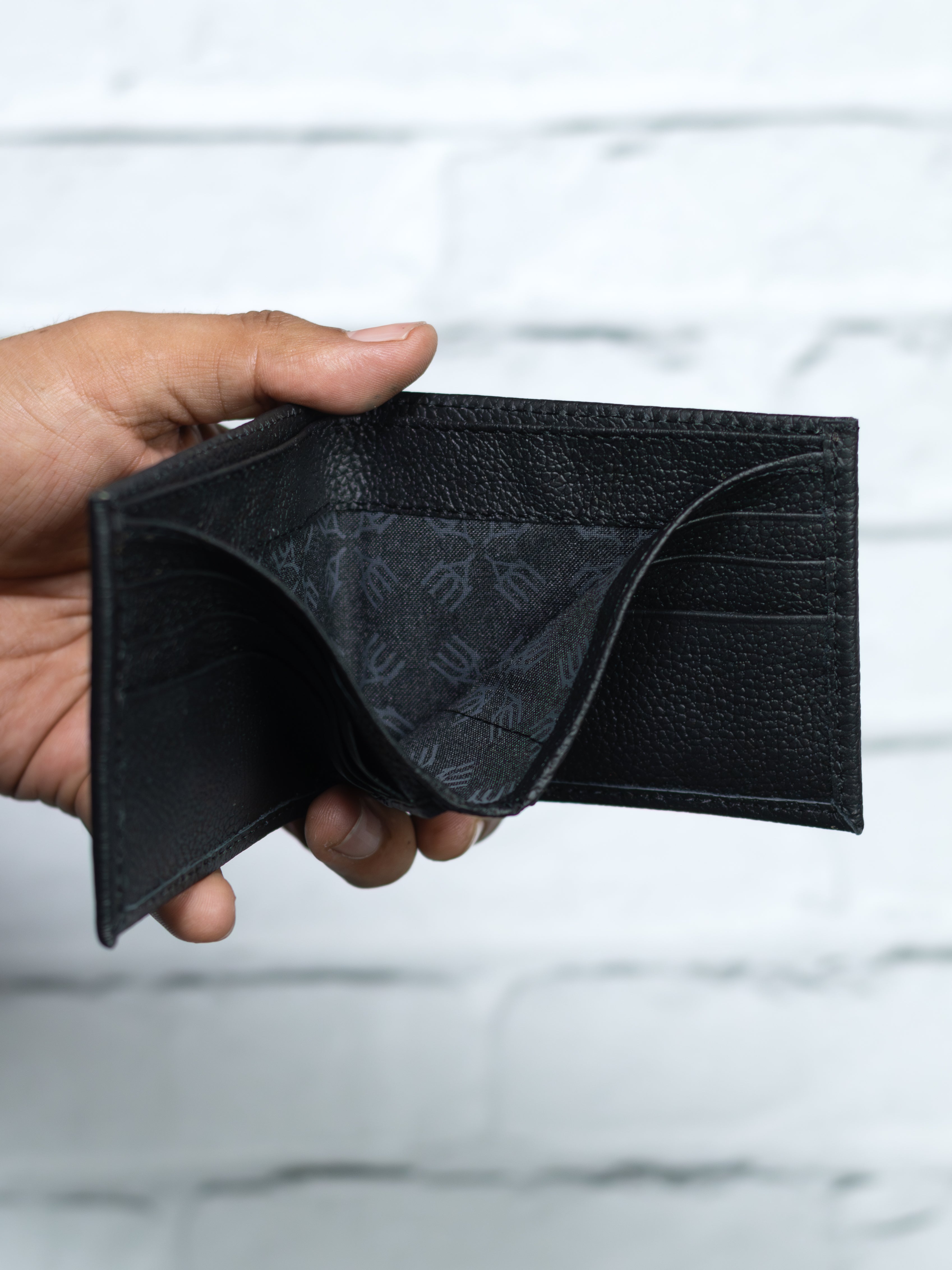 Cartera LISA - Negra - Piel Autentica.