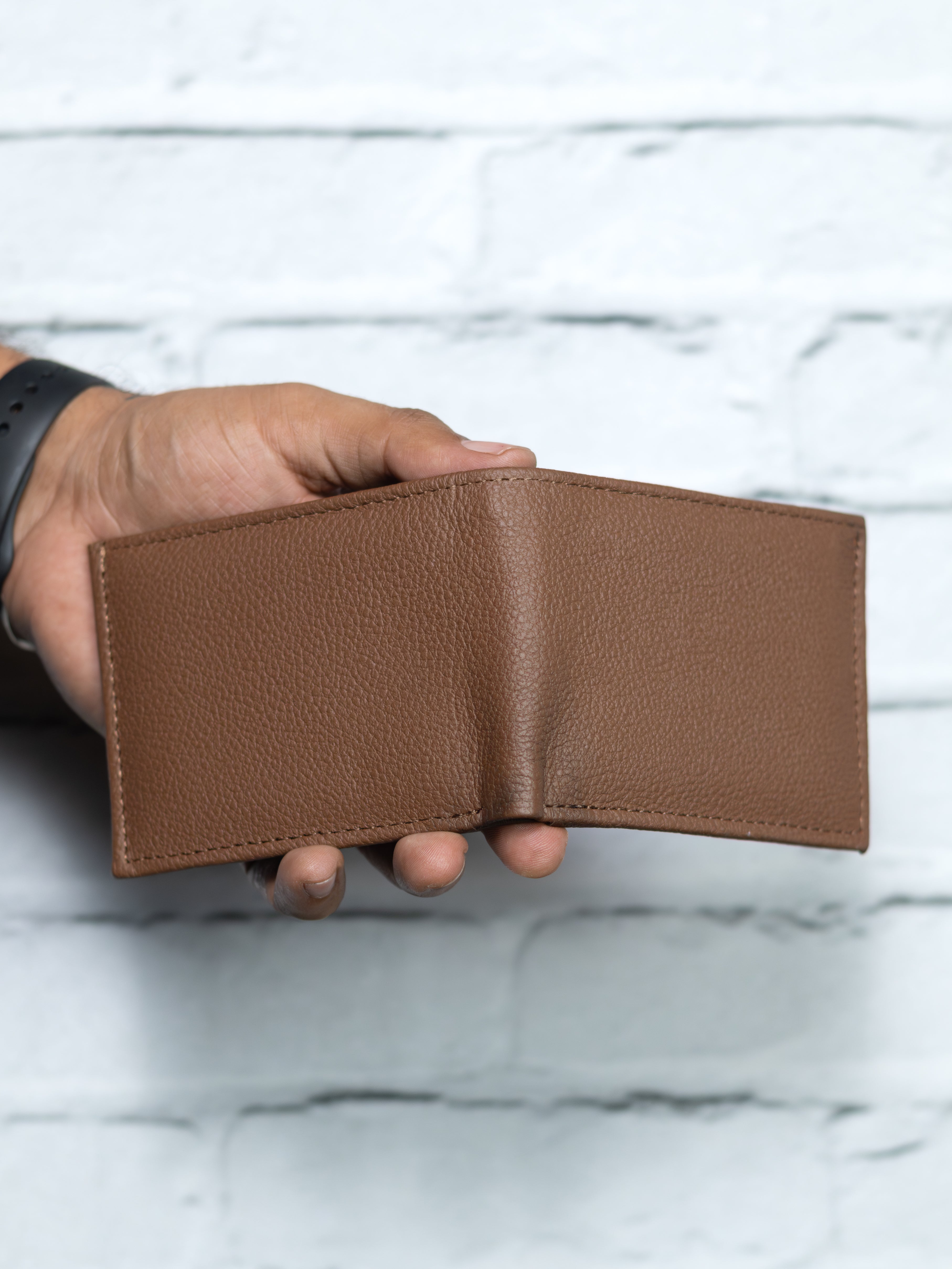 Cartera LISA - Café - Piel Autentica.