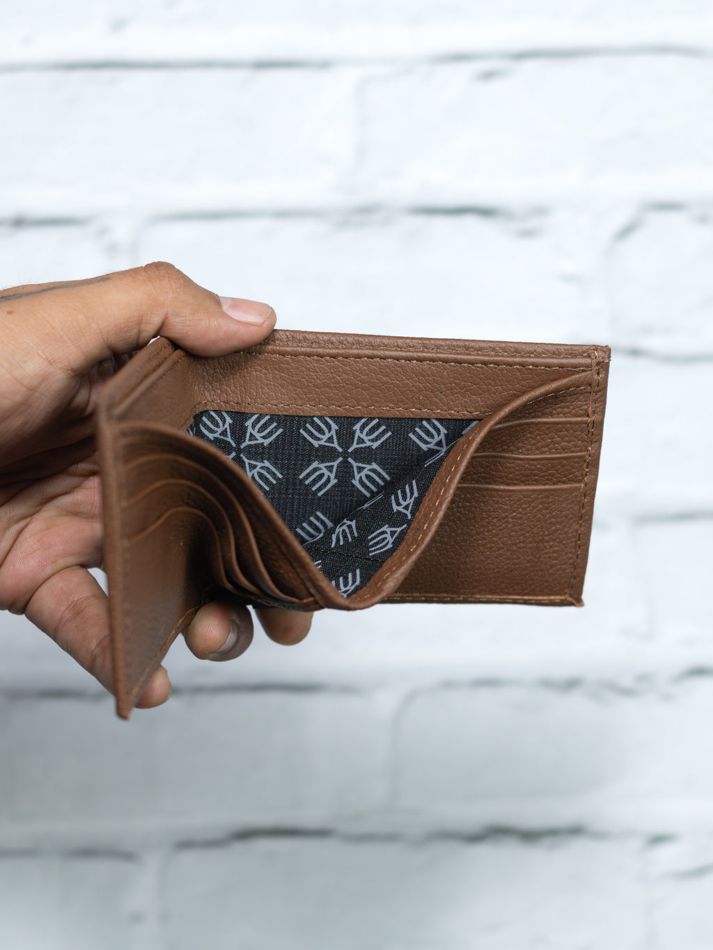 Cartera LISA - Café - Piel Autentica.