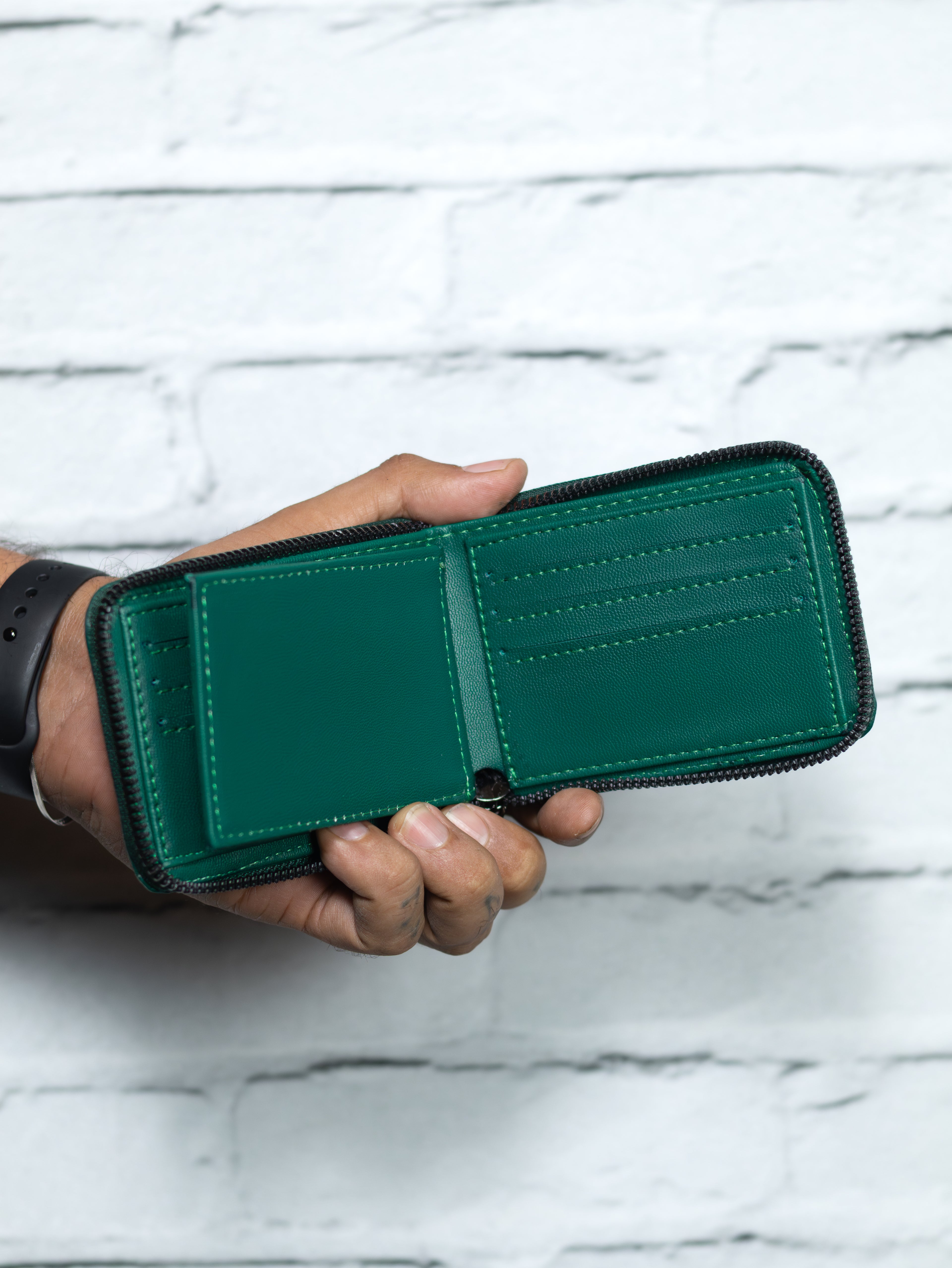 Cartera Unisex - Verde.