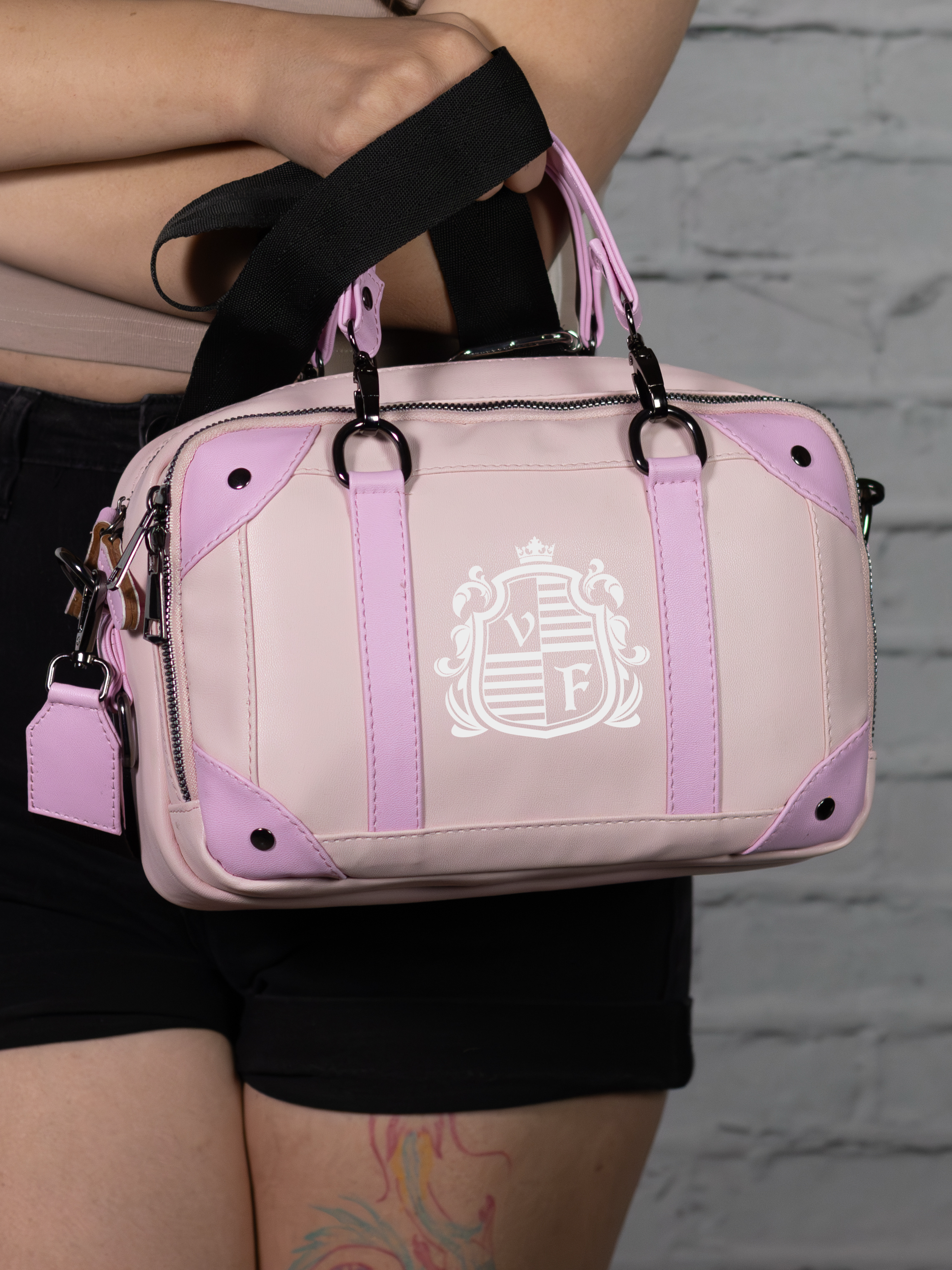 Mini Maletín Símbolo Personalizado. rosa