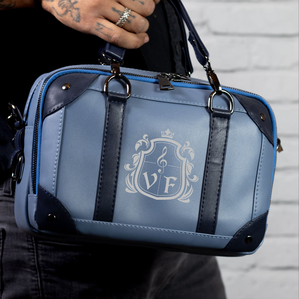 Mini Maletín Símbolo Personalizado. Azul