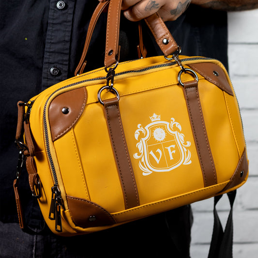 Mini Maletín Símbolo Personalizado. Amarillo