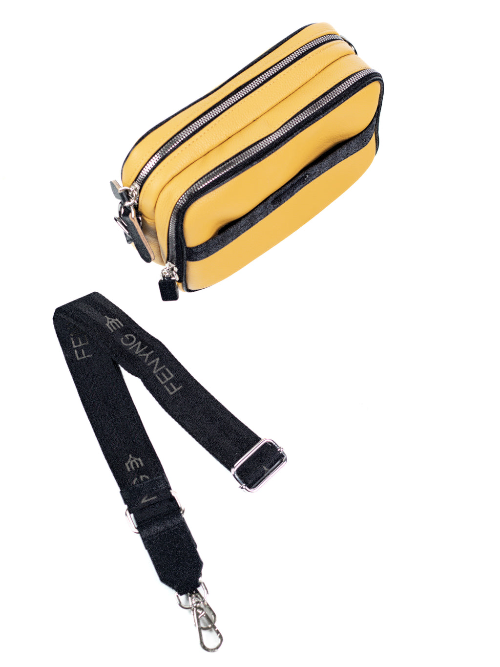 Vodou - Crossbody - Piel Amarilla